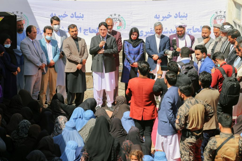 Distribution of food aid on the occasion of the holy month of Ramadan