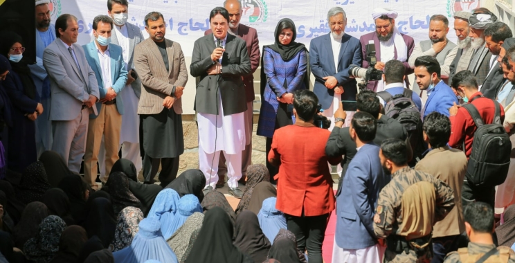 Distribution of food aid on the occasion of the holy month of Ramadan